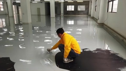 阳春防腐防静电地坪,防腐防静电自流平地坪
